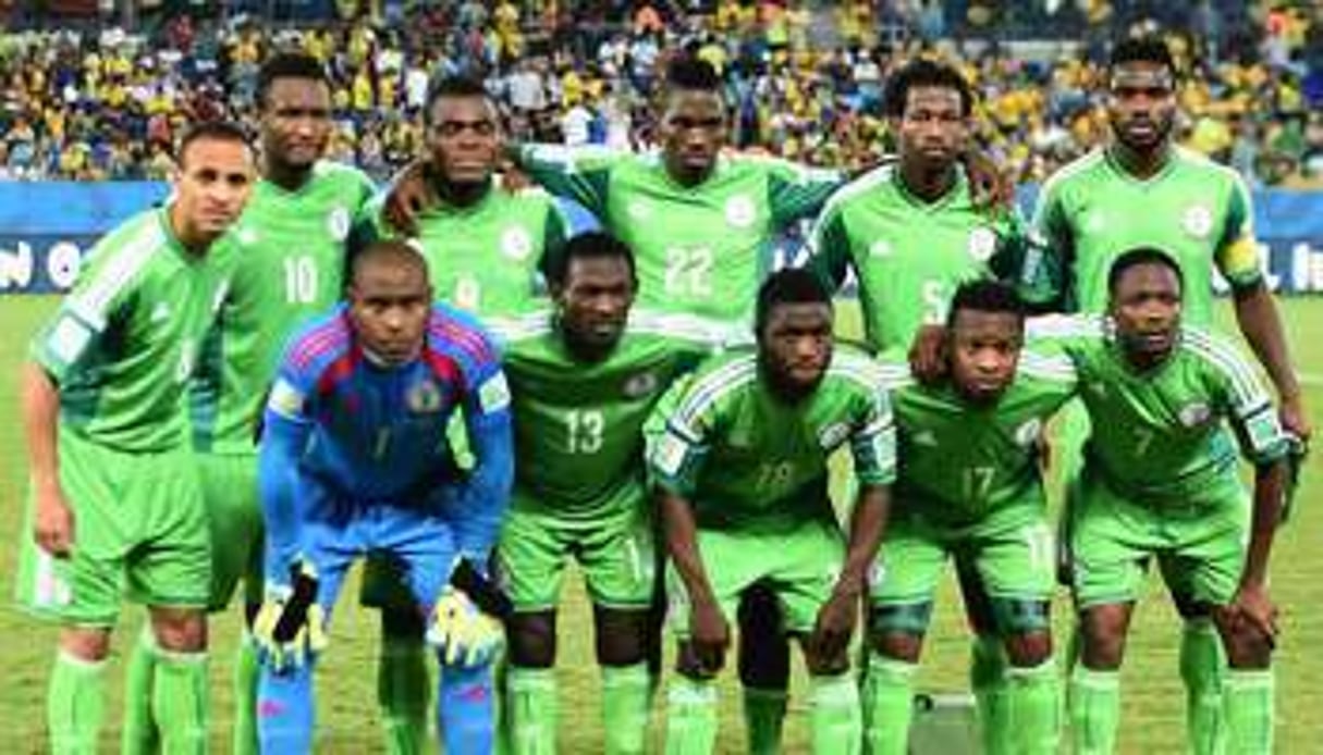 Le Nigeria termine deuxième de son groupe, derrière l’Argentine. © AFP