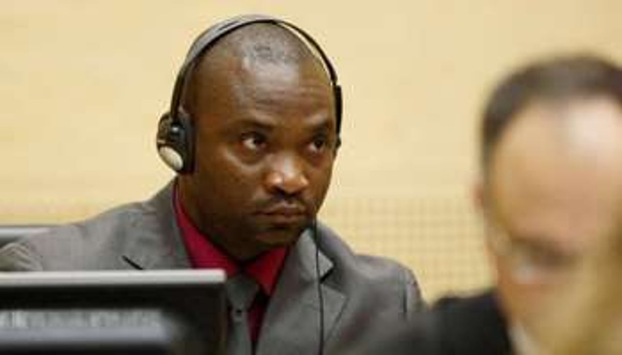 Germain Katanga, en audience à la CPI. © AFP