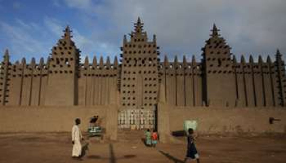 La grande mosquée de Djenné, au Mali, en septembre 2012. © Reuters