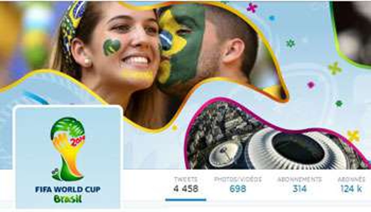 Photo de couverture du copte officiel de la Coupe du monde sur Twitter. © DR