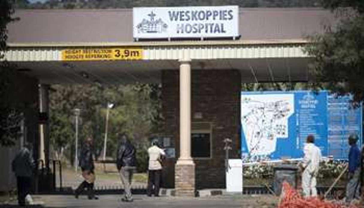 L’hôpital psychiatrique Weskoppies à Pretoria, photographié le 20 mai 2014. © AFP