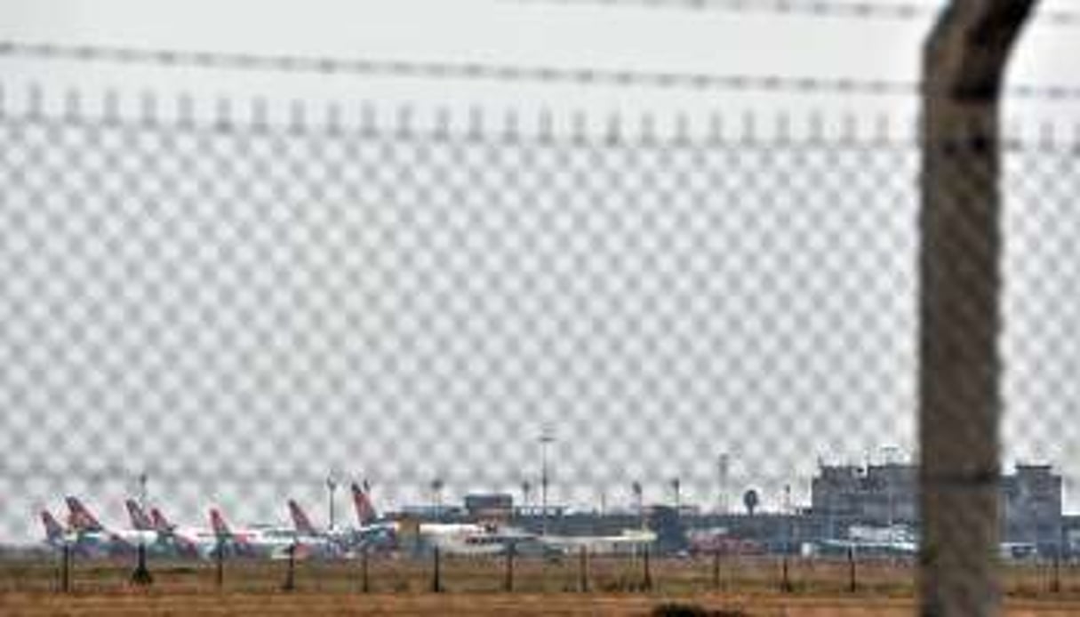 Le tarmac de l’aéroport Jomo Kenyatta de Nairobi. © AFP