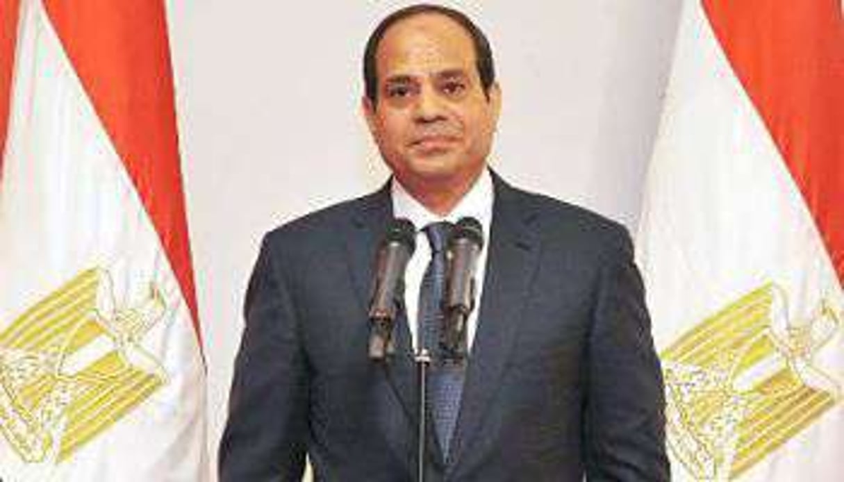 Le président égyptien Abdel Fattah al-Sissi. © AFP
