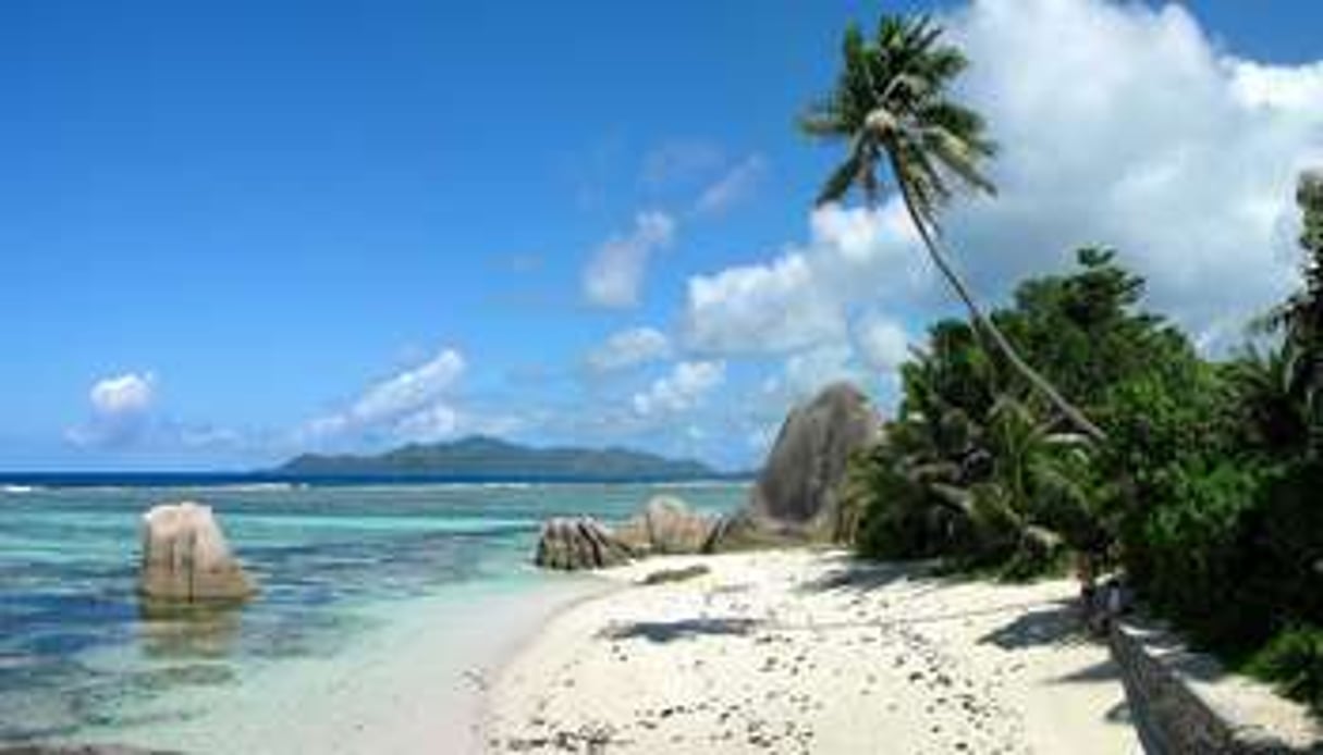La plage Source d’Argent aux Seychelles. © AFP