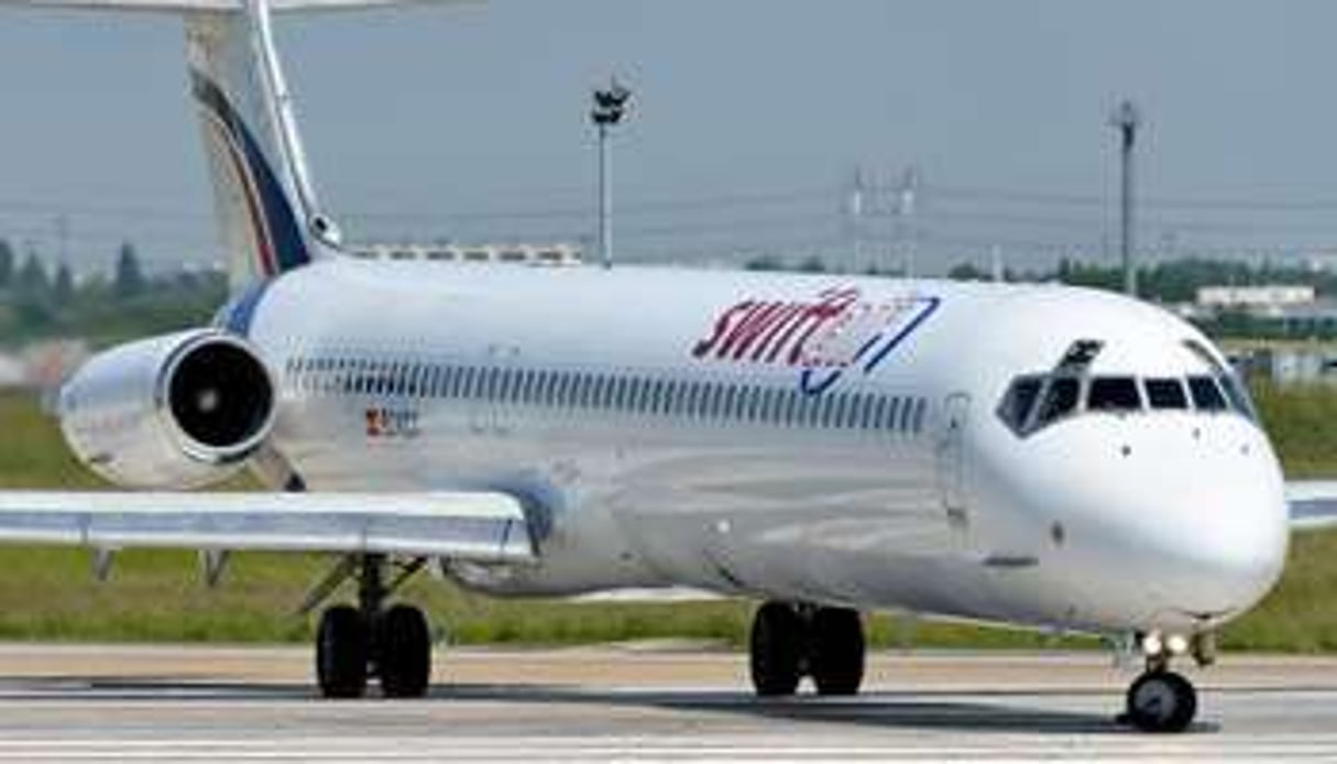 Un MD-83 de la compagnie Swiftair à Orly le 6 juin 2013. © AFP