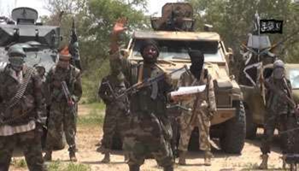 Des combattants de Boko Haram. © Capture d’écran