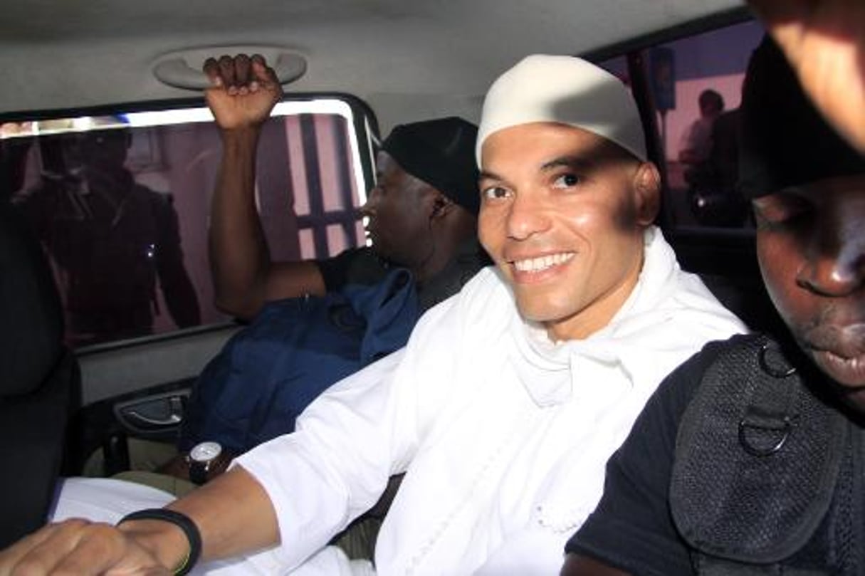 Sénégal: Karim Wade, fils de l’ex-président, se dit « prisonnier politique » © AFP