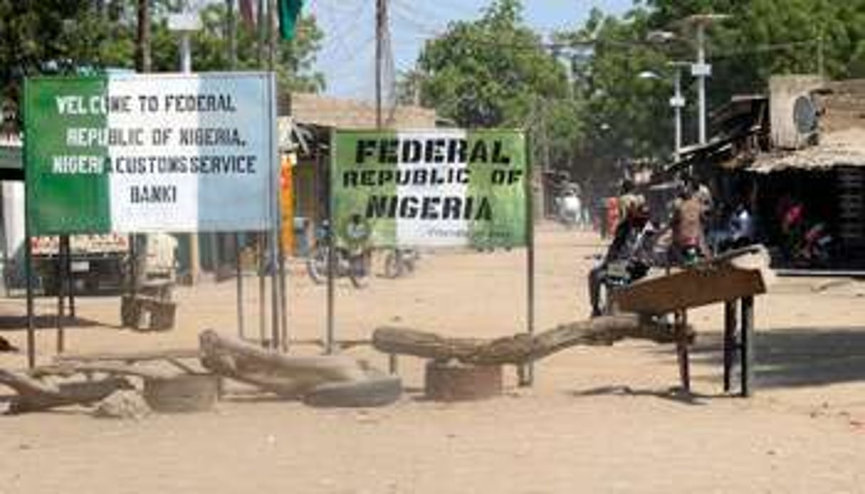 À Amchidé, à la frontière avec le Nigeria. © AFP
