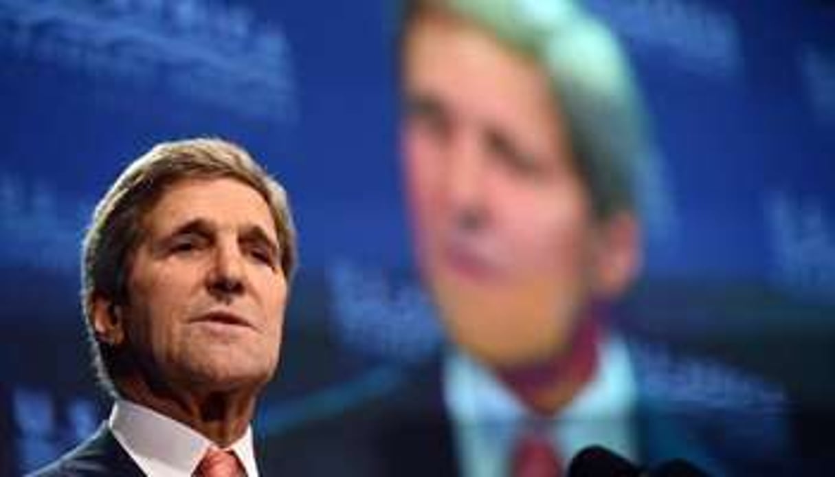 Le secrétaire d’Etat américain John Kerry, le 4 août 2014 à Washington D.C. © AFP