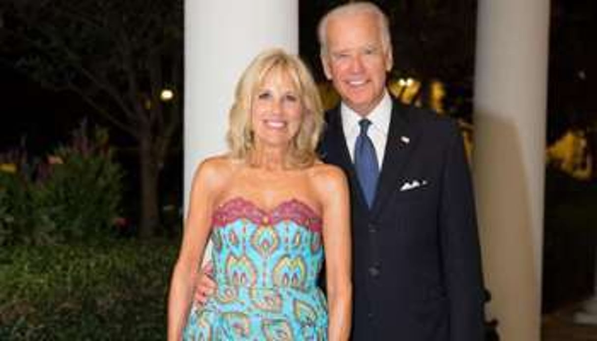 Joe Biden, le vice-président américain, et sa femme Jill. © Photo officielle de la Maison Blanche
