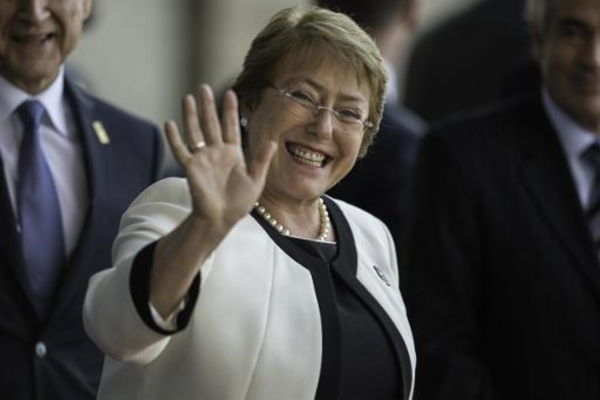 Chili : Bachelet en Afrique australe en quête de pétrole et de liens politiques © AFP