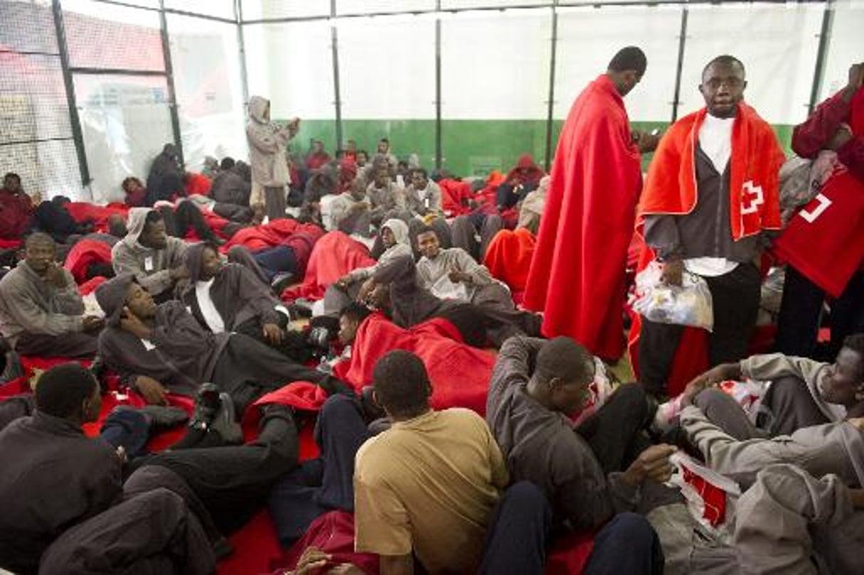 Près de 1.500 migrants tentent d’entrer en Espagne depuis le Maroc © AFP