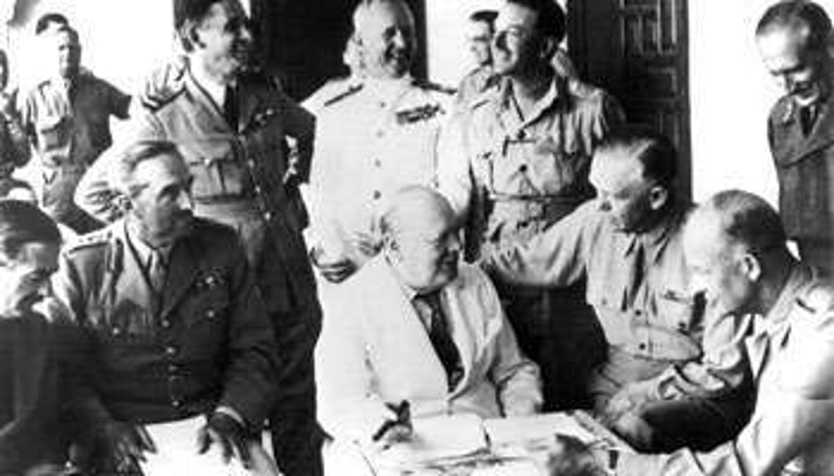 Conférence à Alger, le 3 juin 1943. © AFP archives