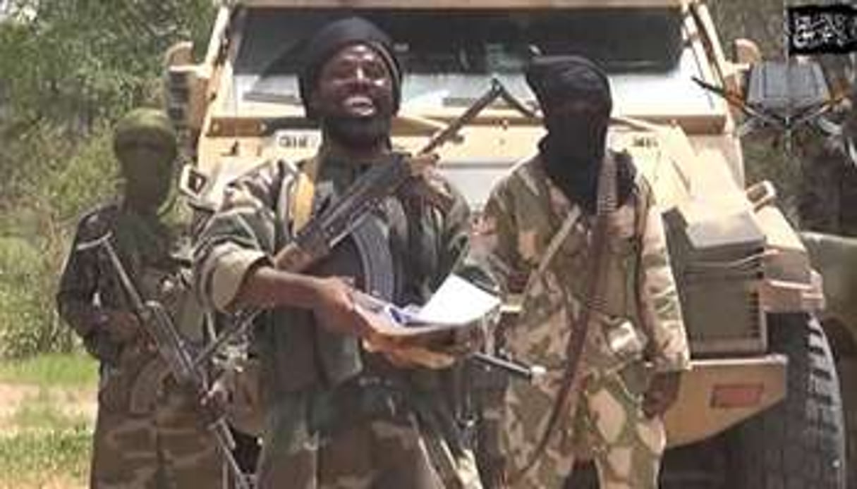 Capture d’écran d’une vidéo diffusée par Boko Haram le 13 juillet 2014. © AFP