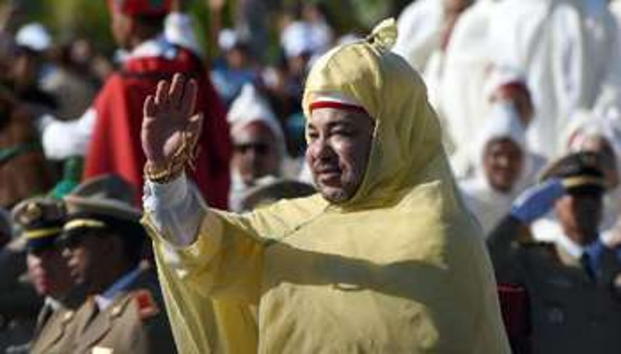Le roi du Maroc Mohammed VI, le 31 juillet 2014 à Rabat. © AFP