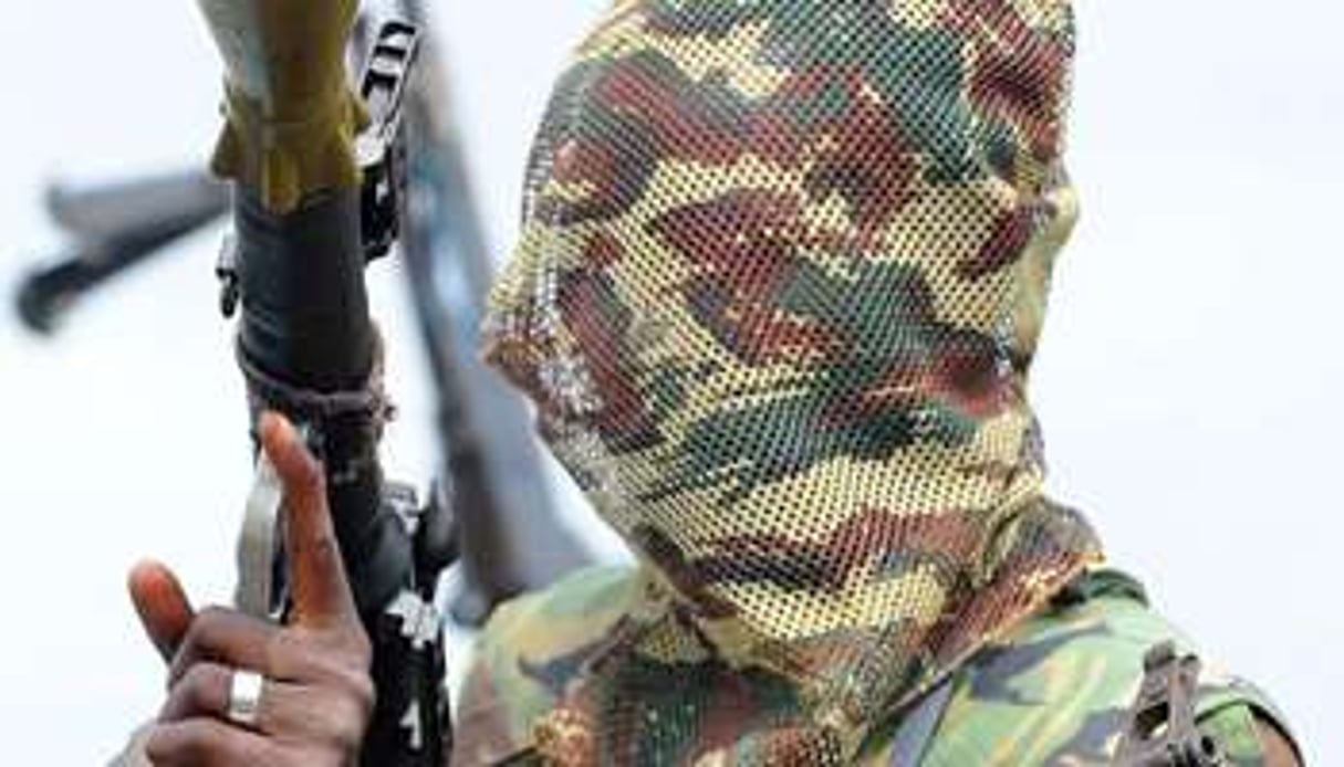 Un combattant du groupe islamiste Boko Haram. © AFP