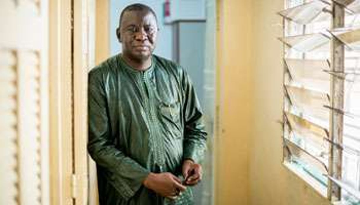 Assane Dioma Ndiaye voit le procès de Karim Wade comme un règlement de comptes. © Sylvain Cherkaoui pour J.A.