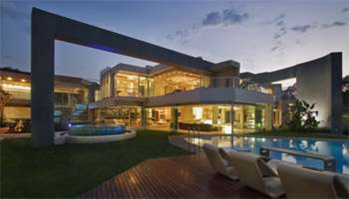 Une maison de luxe située à Johannesburg. © DR