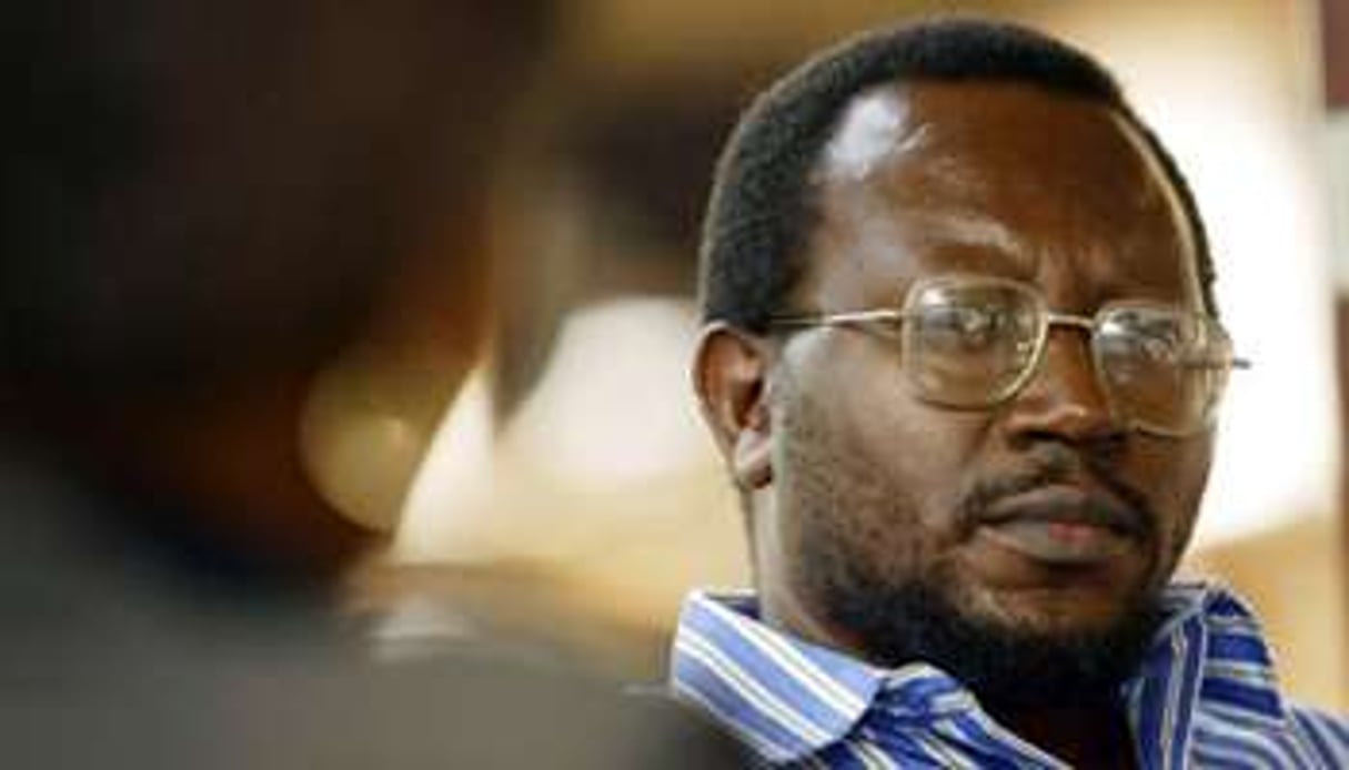 Floribert Chebeya, assassiné début juin 2010 à Kinshasa. © AFP