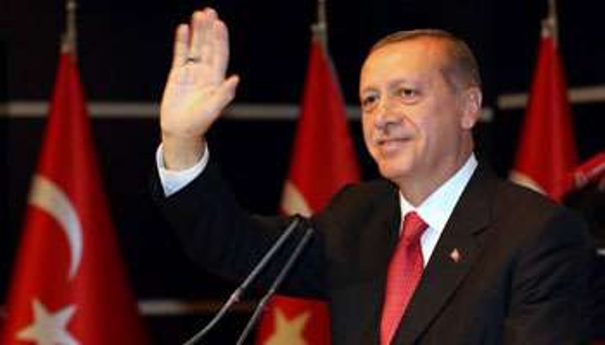 Recep Tayyip Erdogan a été élu président le 10 août. © ADEM ALTAN / AFP