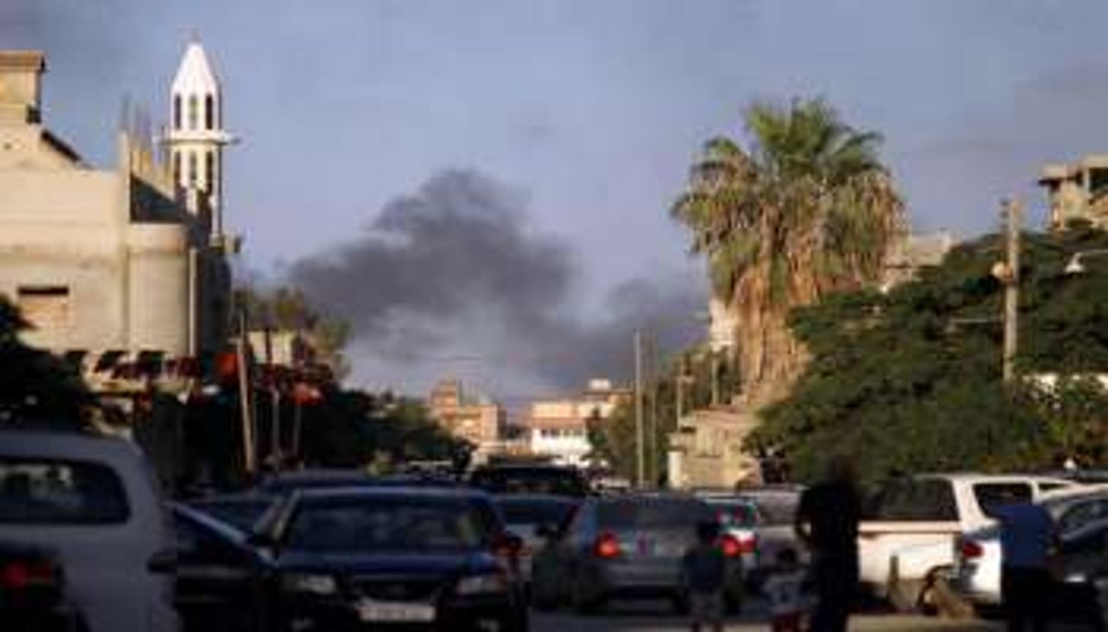 La ville libyenne de Benghazi. © AFP
