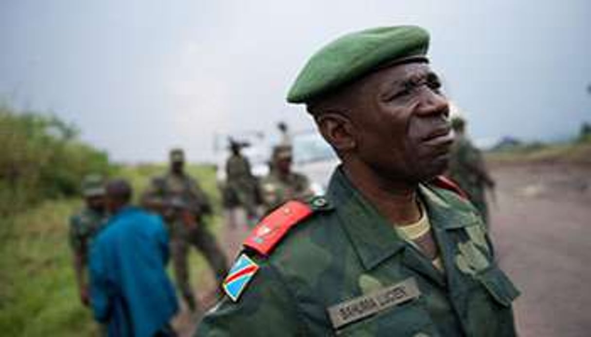 Le général-major Bahuma était le numéro un de l’armée congolaise au Nord-Kivu. © AFP