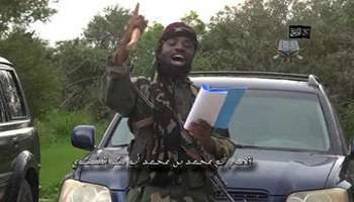 Abubakar Shekau, chef du groupe islamiste Boko Haram. © Capture d’écran/AFP