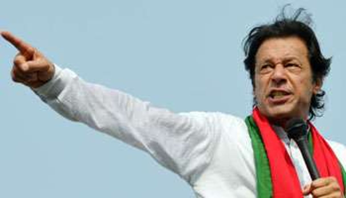L’opposant pakistanais Imran Khan. © AFP