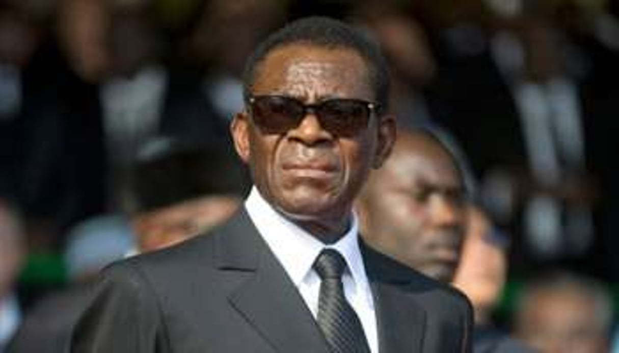 Téodoro Obiang Nguema, le 16 juin 2009 à Brazzaville. © AFP