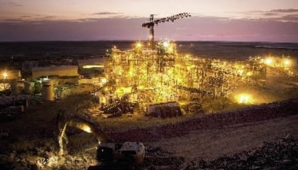 L’industrie minière (en photo la mine de Tasiast) représente un tiers du PIB de la Mauritanie. © Kinross