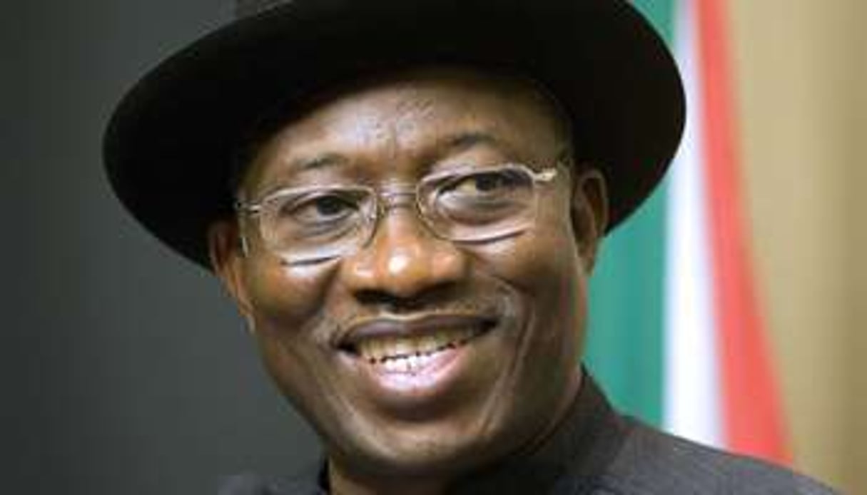 Le président du Nigeria, Goodluck Jonathan. © AFP