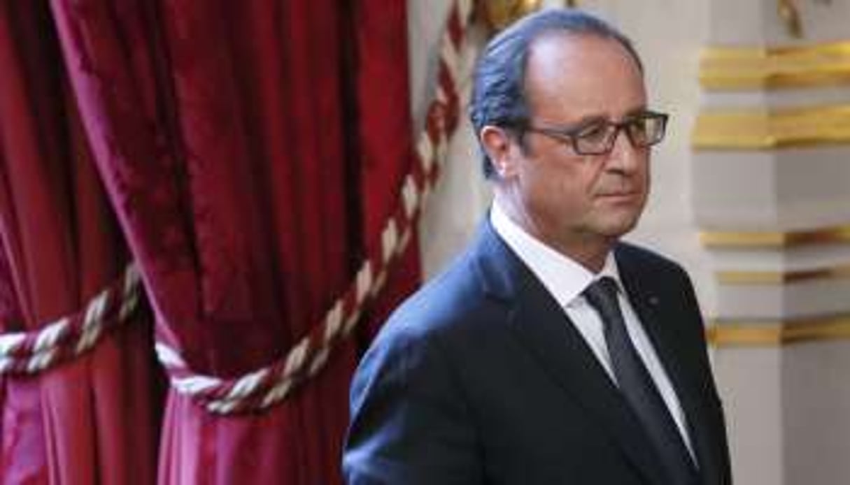 François Hollande à l’Élysée, le 9 septembre 2014. © AFP (Patrick Kovarick)