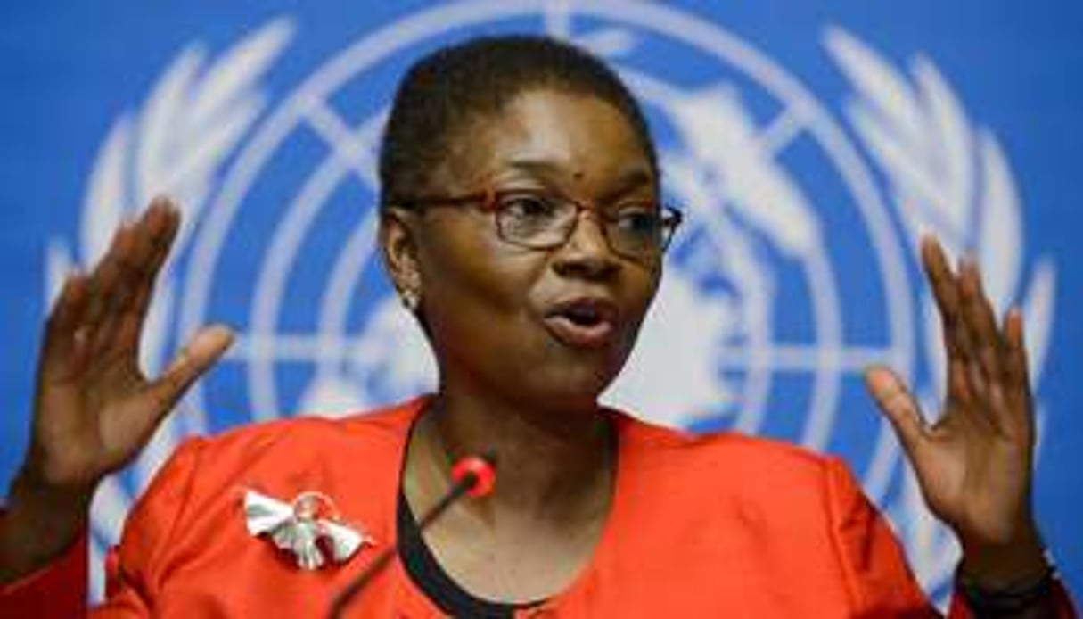 Valérie Amos, sous-secrétaire de l’ONU aux affaires humanitaires. © AFP