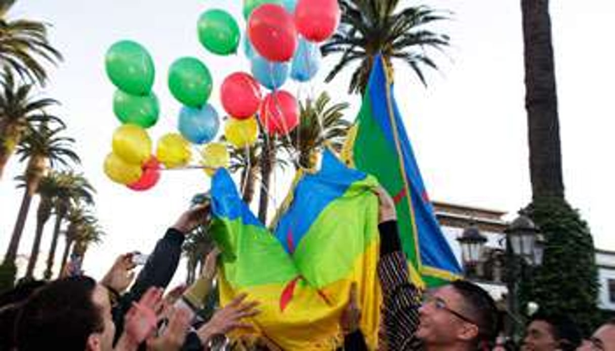 Célébration du nouvel an du calendrier amazigh, le 12 janvier à Rabat. © Stringer/Reuters