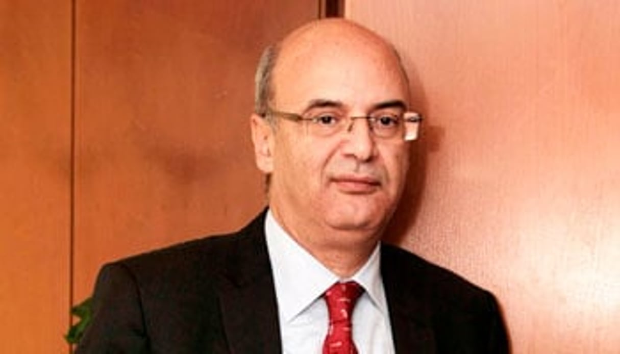 Hakim Ben Hammouda, le ministre de l’Economie et des finances tunisien. ®Hichem