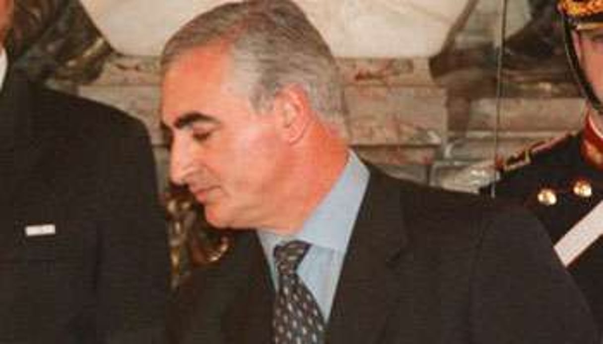 José Granero, ancien patron de la lutte antidrogue, en 2004. © HUGO VILLALOBOS / AFP