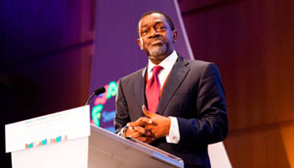 André Fotso est le président du Gicam, le principal syndicat patronal du Cameroun. © Camille Millerand/JA