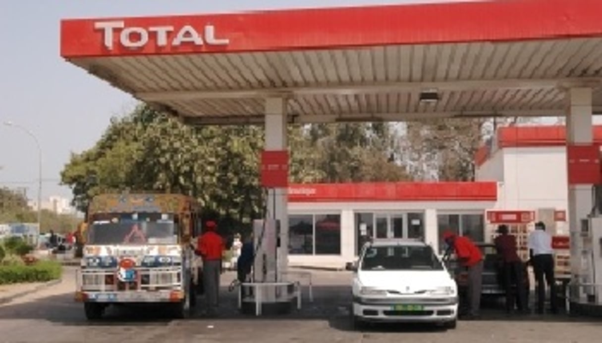 Une station service Total au Sénégal. © Total