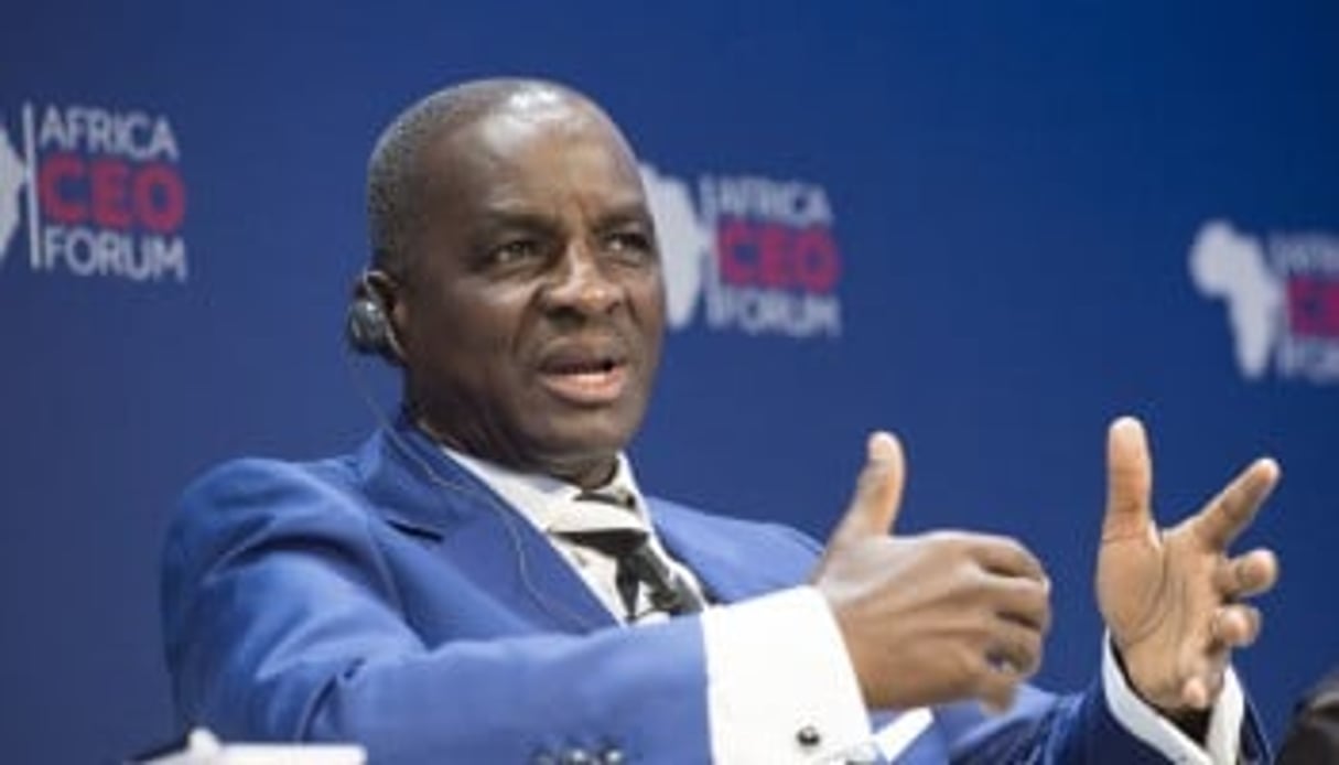 Jean Kacou Diagou a été élu président de la CGECI en mars 2005. © Eric Larrayadieu/Africa CEO Forum