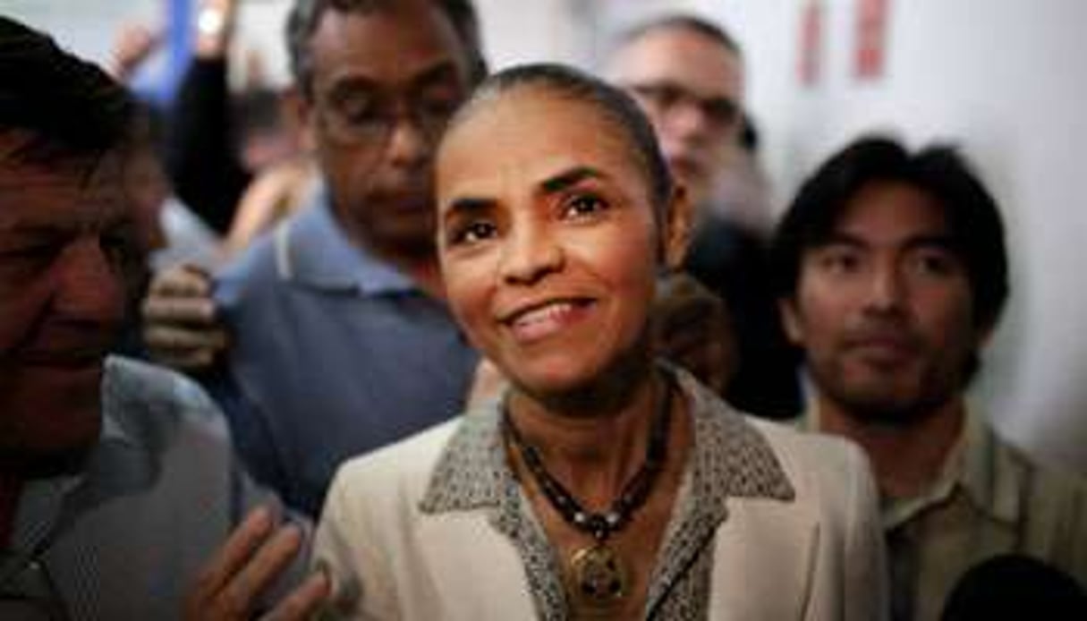 Marina Silva sera-t-elle la futur présidente du Brésil ? © Tiago Mazza Chiaravalloti / NurPhoto / AFP