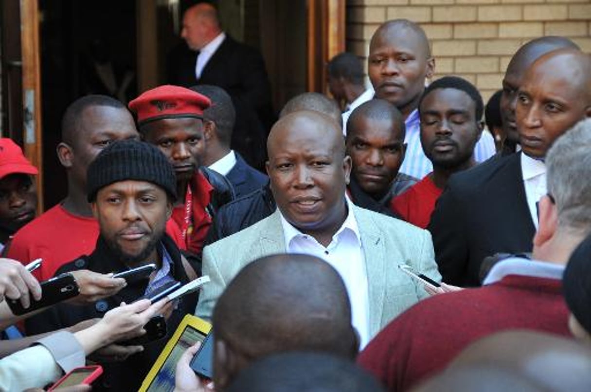 Afrique du Sud: report du procès pour corruption de Julius Malema © AFP