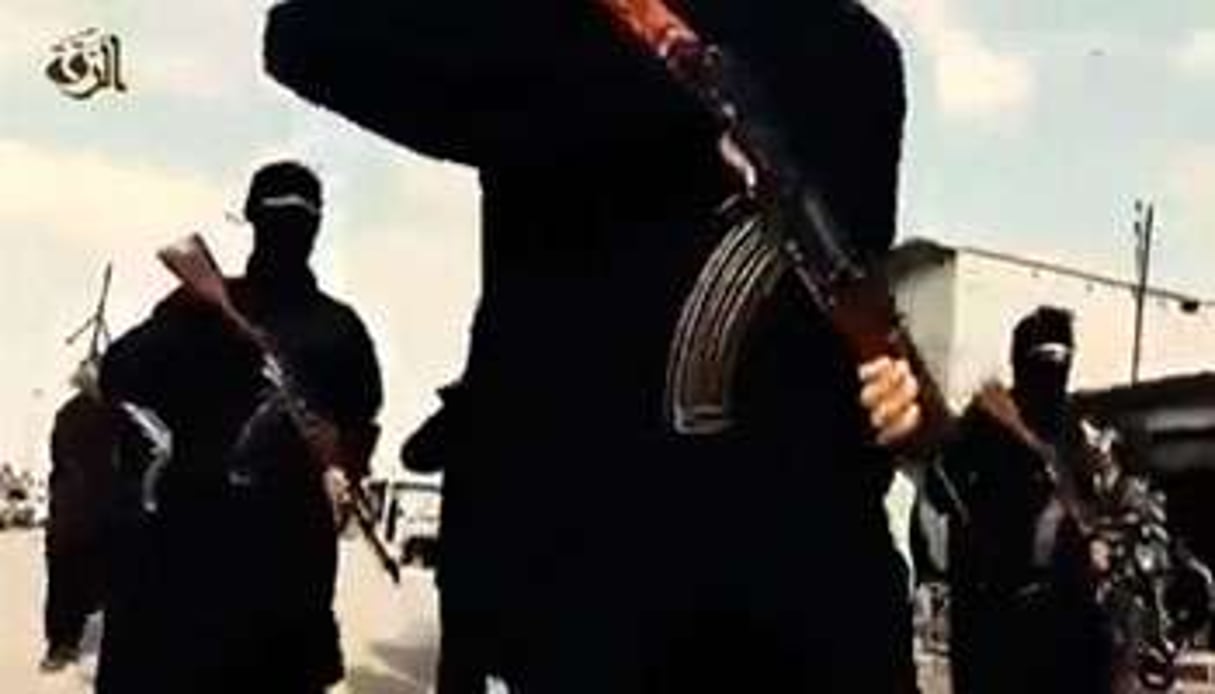 Images diffusée en septembre par l’État islamique sur le site jihadiste Al-Raqqa. © AFP
