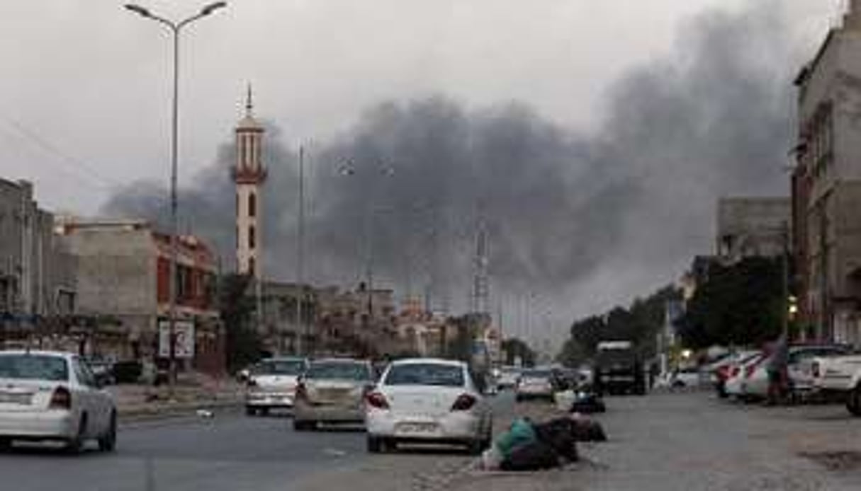 Benghazi, le 23 août 2014. © AFP