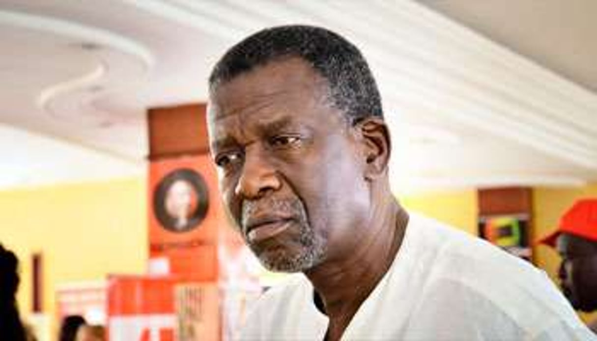 Cheick Oumar Sissoko, au festival panafricin du cinéma de Ouagadougou. © Ahmed Ouoba/AFP