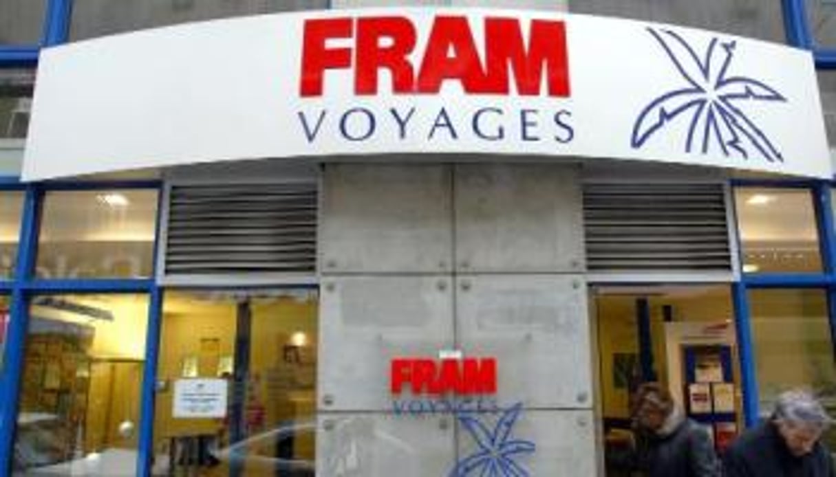 Une agence du voyagiste Fram, à Toulouse, en France. © Lionel Bonaventure/afp.com –