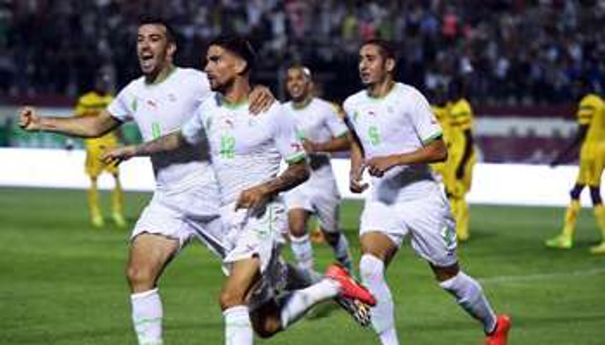 Lors du match entre l’Algérie et le Mali en qualifications de la CAN-2015, le 10 septembre 2014. © AFP