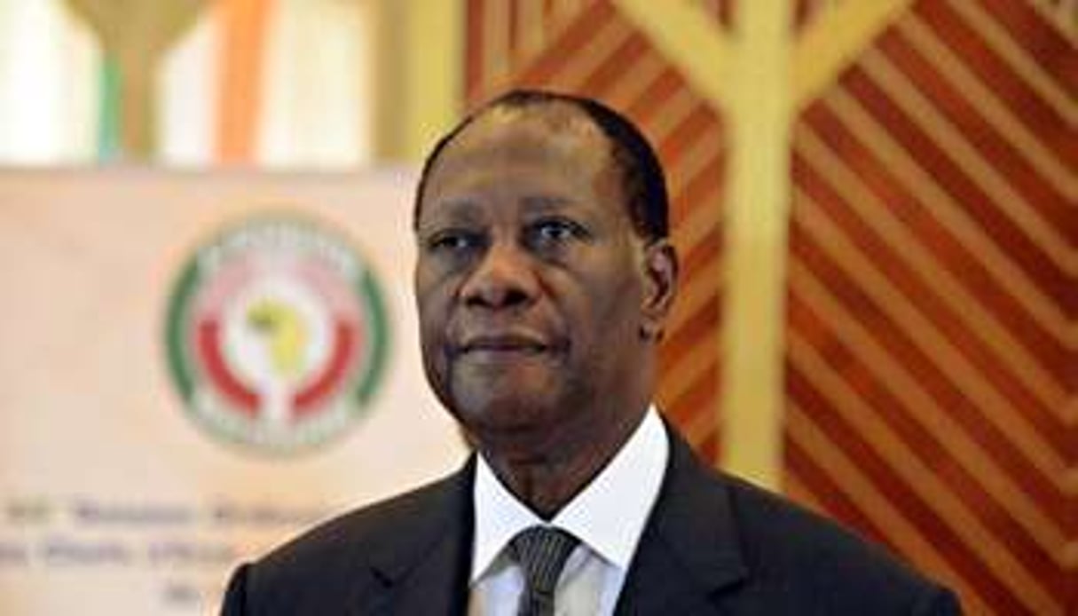 Alassane Ouattara « était ulcéré », selon une source proche de la présidence. © Issouf Sanogo/AFP
