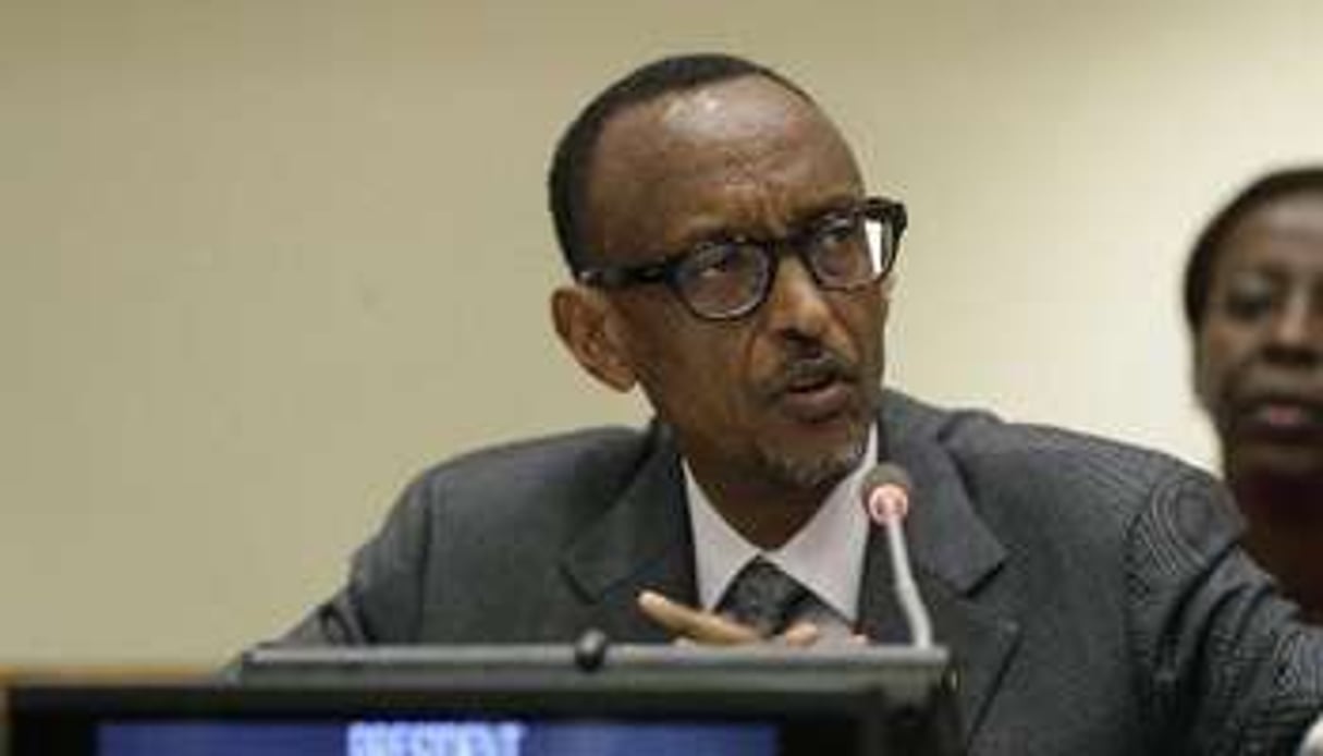 Le président rwandais Paul Kagamé, le 26 septembre 2014 au siège des Nations Unies à New York. © AFP