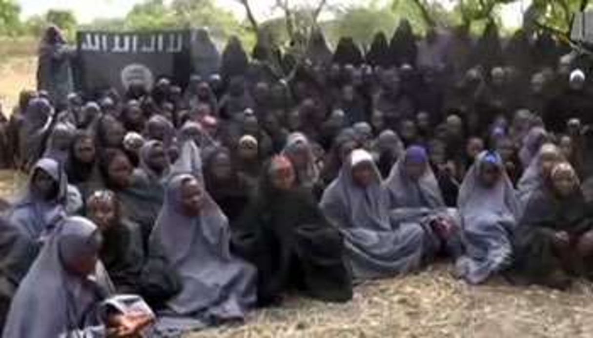 Les lycéennes enlevées à Chibok. © DR