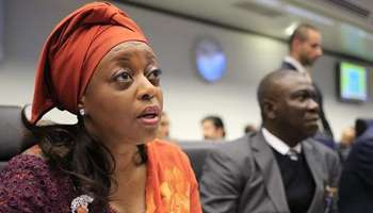 Dieziani Alison-Madueke, ministre du pétrole du Nigeria. © AFP